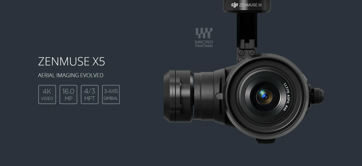DJI Zenmuse X5 Camera for Aerial Photography | Everse